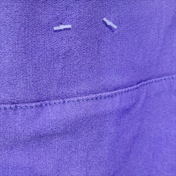 Ashley Stewart Purple Stretch Power Twill Pull-On Trousers Pants Plus Size 28 4X - Picture 5 of 8